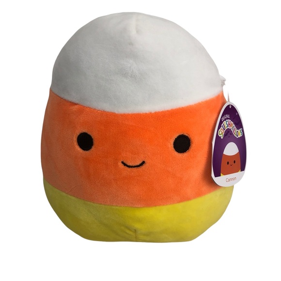 Halloween Candy Squishmallow 2022 Squishmallows Toys Squishmallow Cannon Candy Corn 8 Halloween Squad Tag Plush Stuffed Animal Poshmark